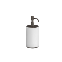 Gessi Origini soap dispenser in white antibacterial resin 66437