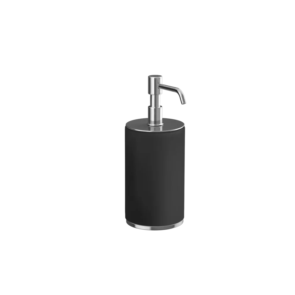 Gessi Origini dispenser sapone nero in resina antibatterica 66438
