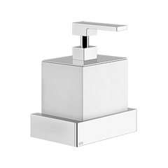 Gessi Rettangolo dispenser sapone bianco in Pietra sinterizzata 20813
