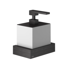 Gessi Rettangolo dispenser sapone bianco in Pietra sinterizzata 20813