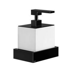Gessi Rettangolo dispenser sapone bianco in Pietra sinterizzata 20813
