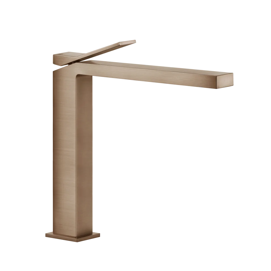 Gessi Rettangolo K rubinetto lavabo alto con piletta 53004