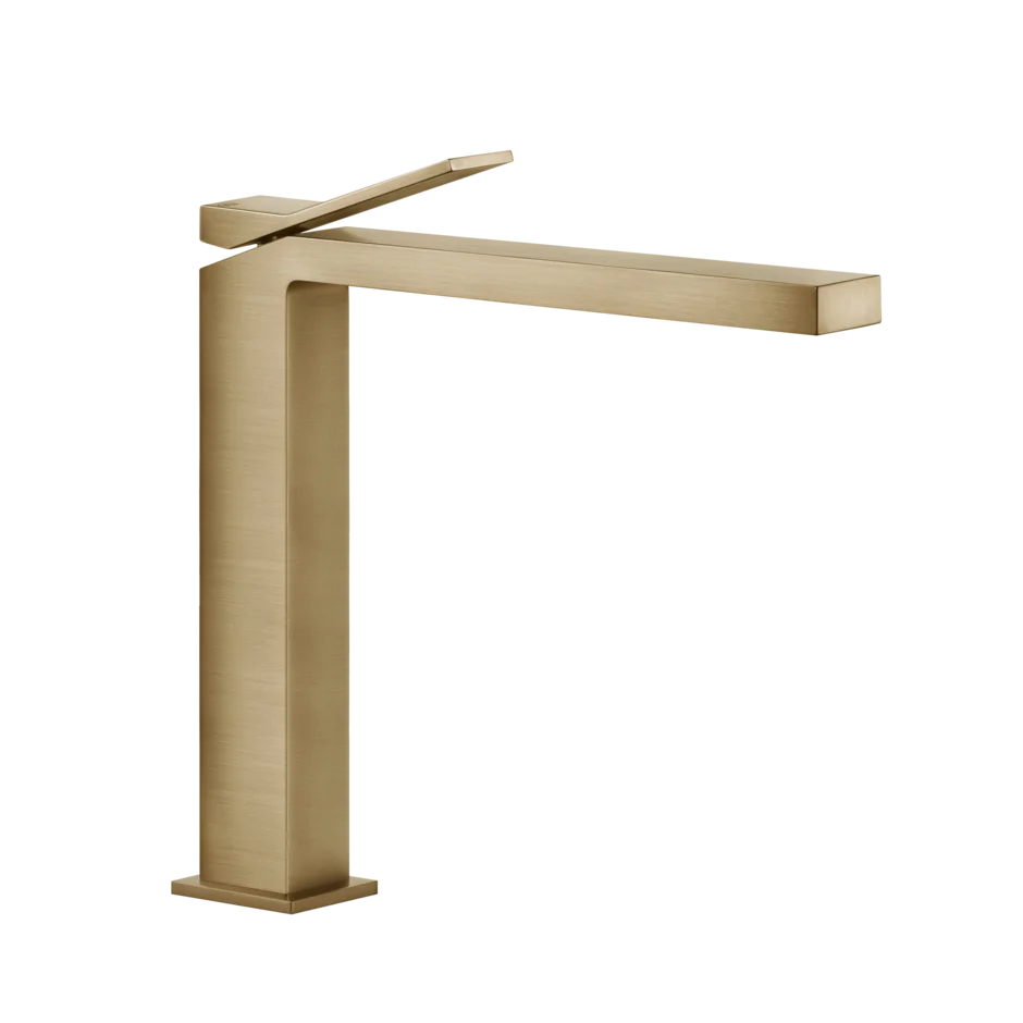 Gessi Rettangolo K rubinetto lavabo alto con piletta 53004