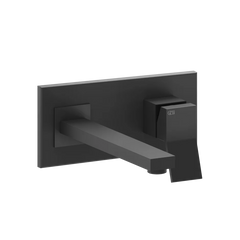 Gessi Rettangolo K wall sink faucet 53088 + 44697