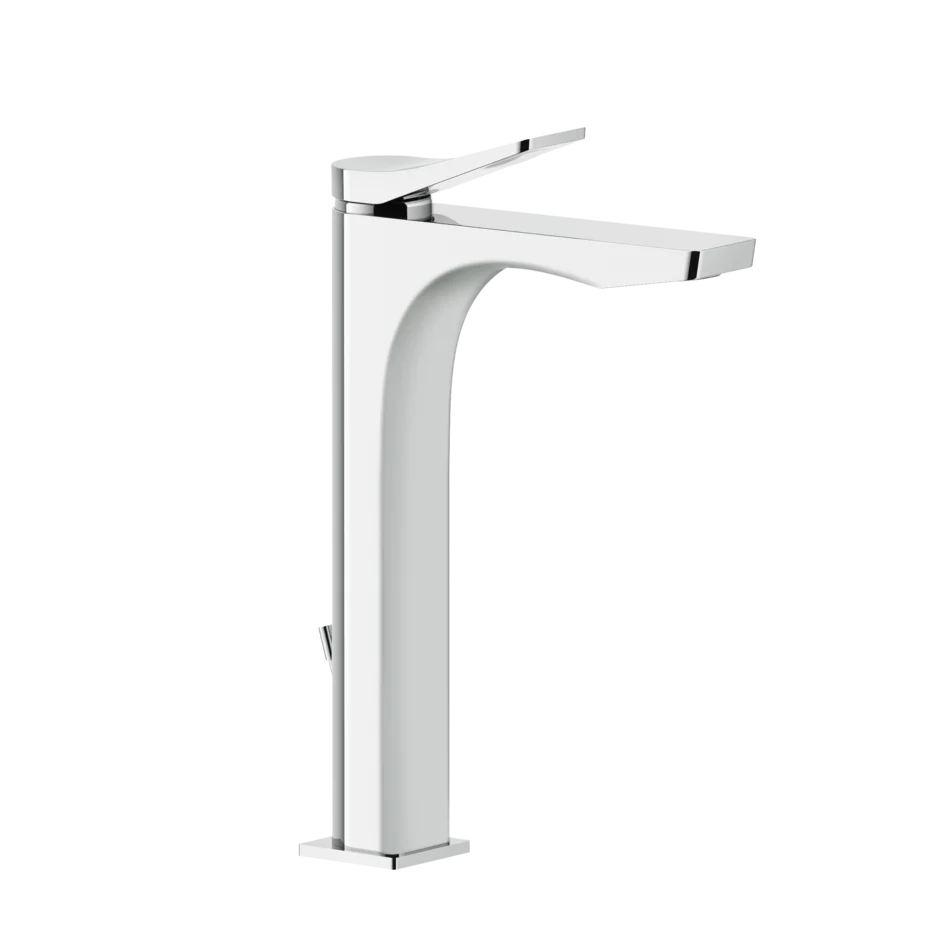 Gessi Rilievo rubinetto lavabo alto con piletta 59009