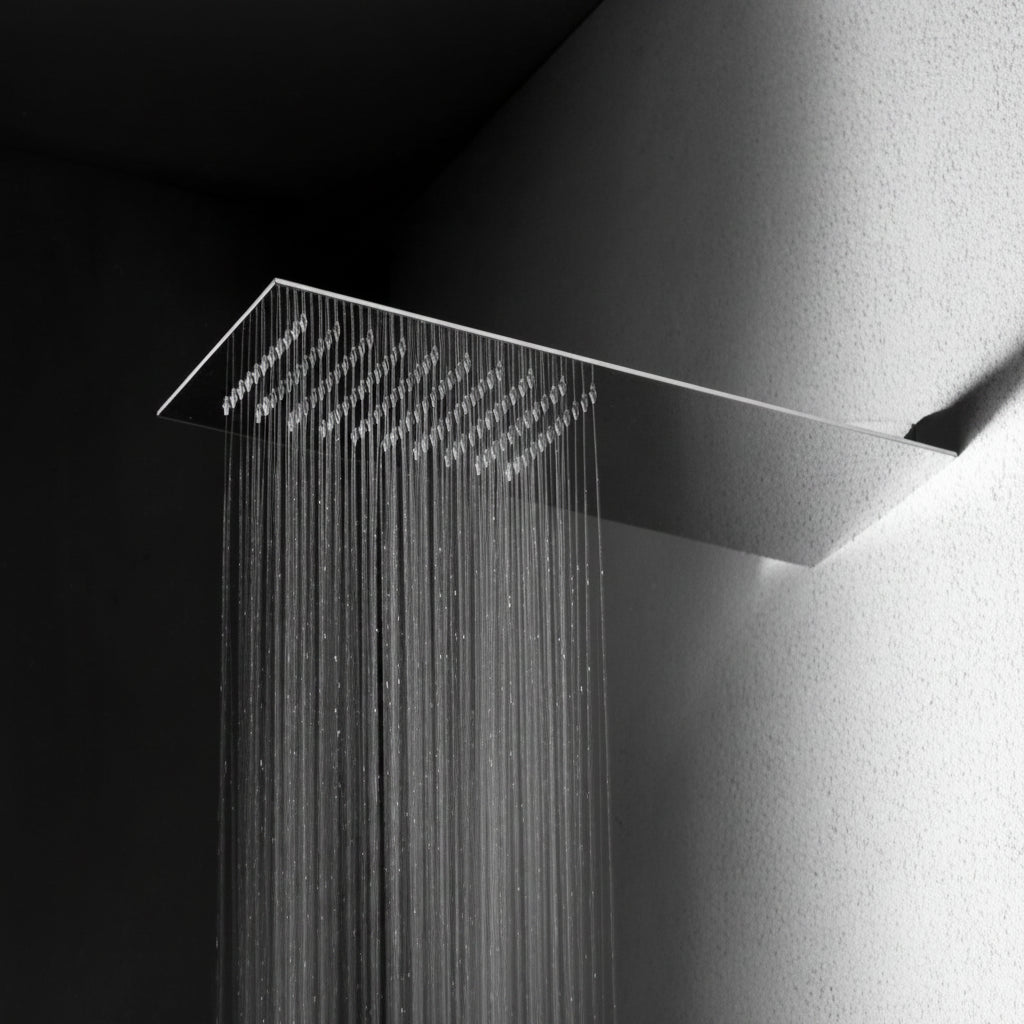 Gessi Tremillimetri soffione doccia quadrato 33061- 238 Mirror steel