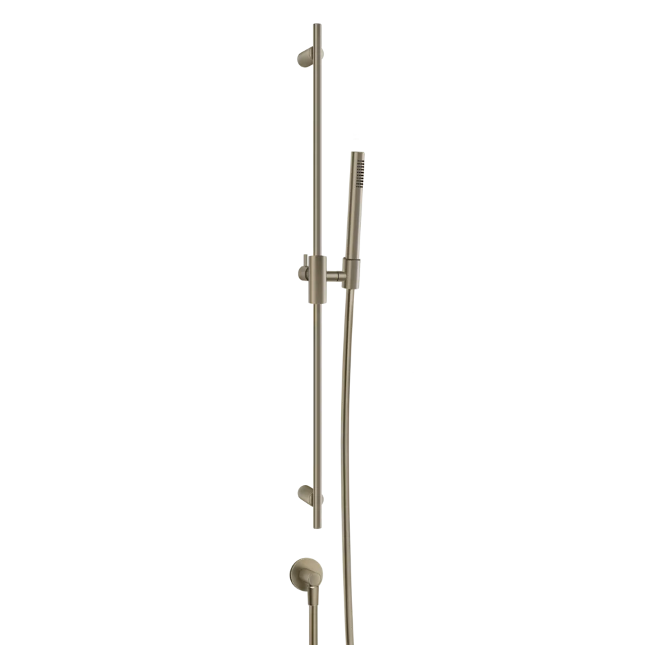 Gessi Ventaglio shower rail complete with hand shower 70042