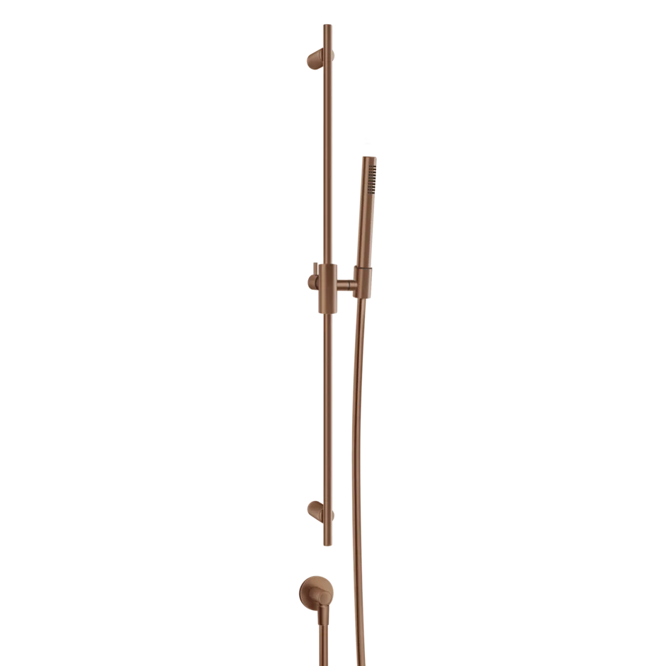 Gessi Ventaglio shower rail complete with hand shower 70042