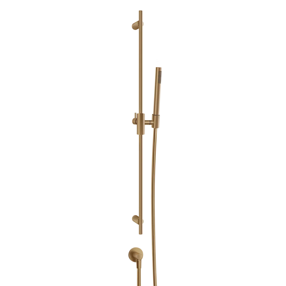 Gessi Ventaglio shower rail complete with hand shower 70042