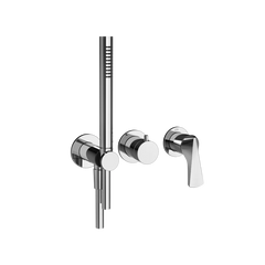 Gessi Ventaglio rubinetto doccia con doccetta e deviatore 72036