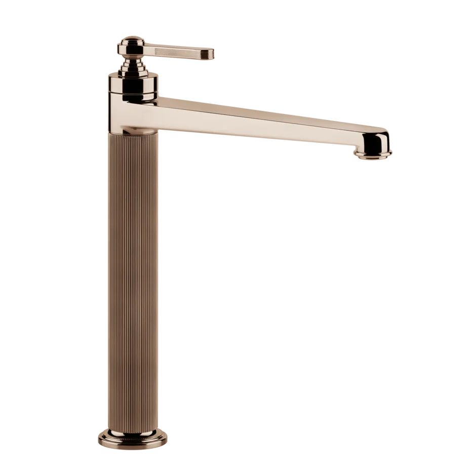 Gessi Venti20 tall sink faucet with waste 65003