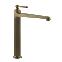 Gessi Venti20 tall sink faucet with waste 65003