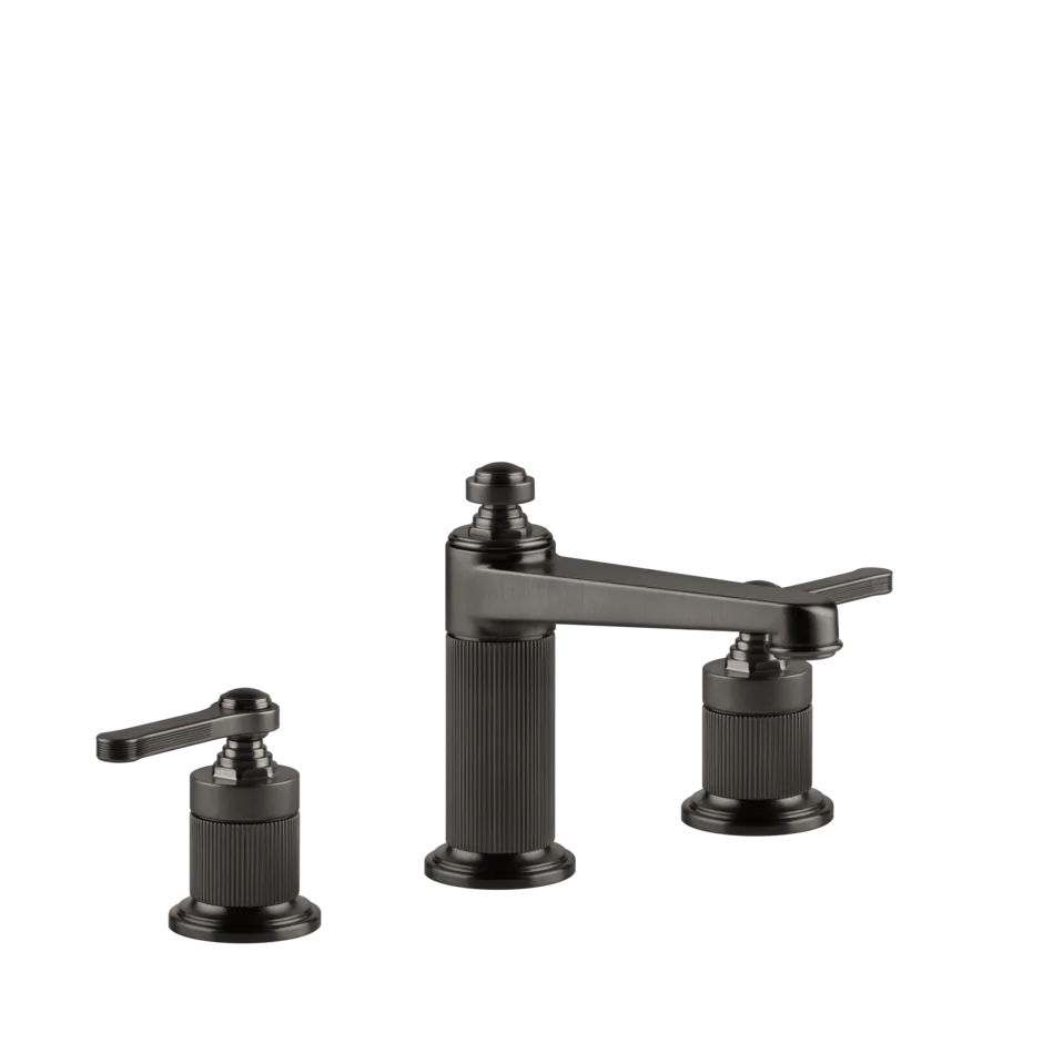 Gessi Venti20 rubinetto lavabo 3 fori medio con piletta 65012