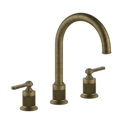 Gessi Venti20 rubinetto lavabo 3 fori medio con piletta 65015