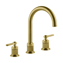 Gessi Venti20 rubinetto lavabo 3 fori medio con piletta 65015