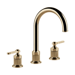 Gessi Venti20 rubinetto lavabo 3 fori medio con piletta 65015