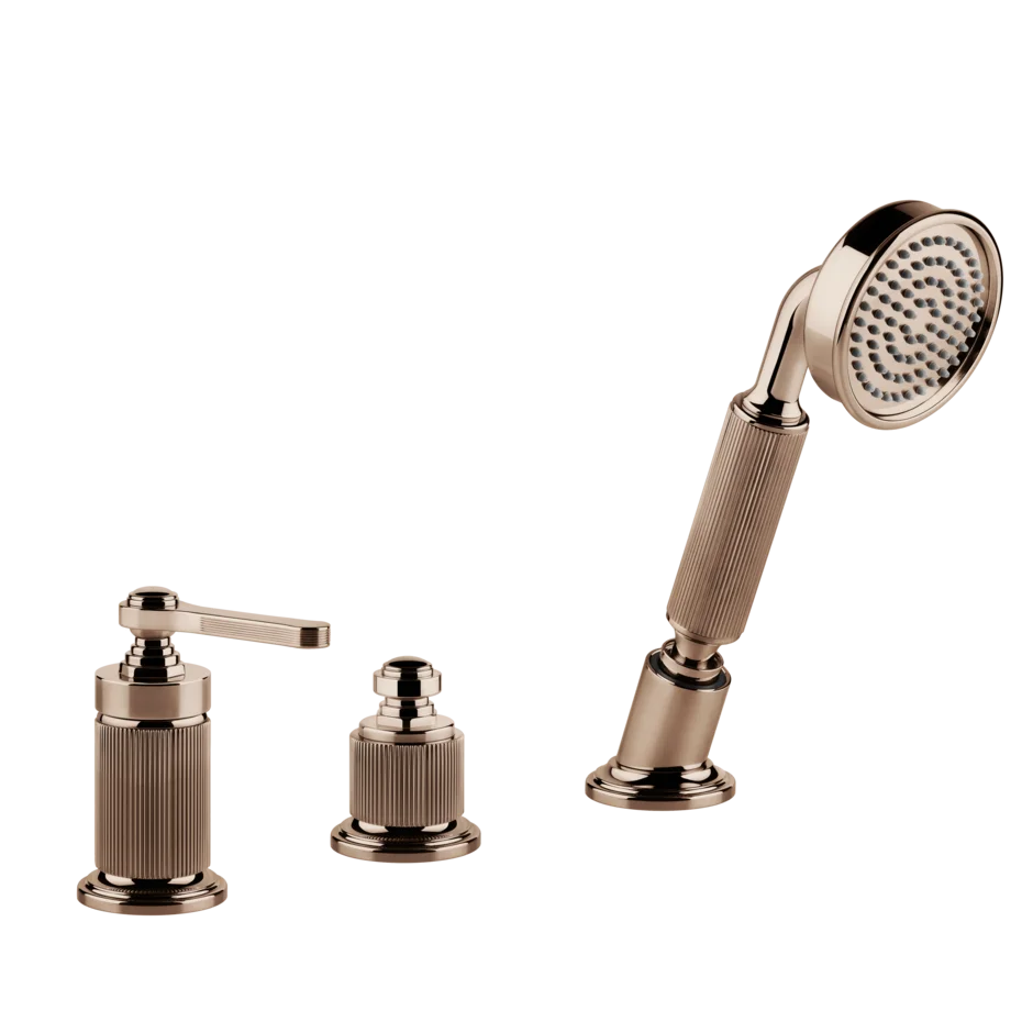 Gessi Venti20 robinet de baignoire 3 trous 65043