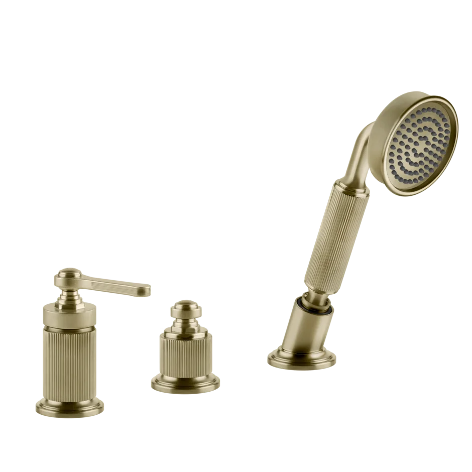 Gessi Venti20 robinet de baignoire 3 trous 65043