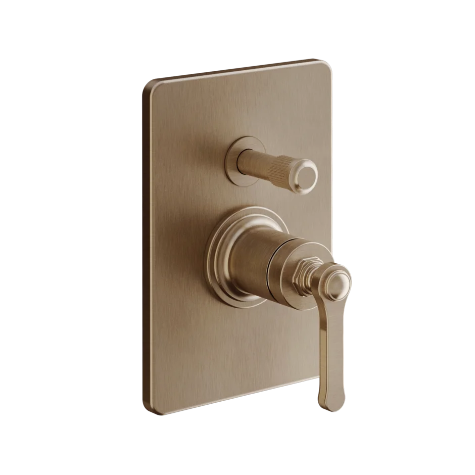 Gessi Venti20 miscelatore doccia con deviatore 2 vie 65079 + 44673