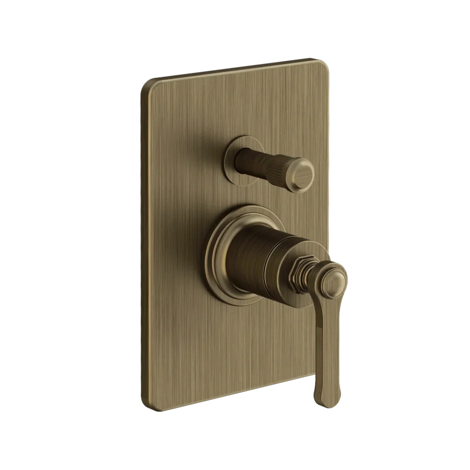 Gessi Venti20 miscelatore doccia con deviatore 2 vie 65079 + 44673