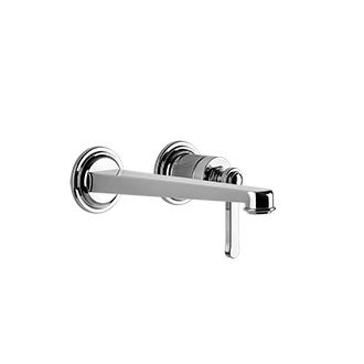 Gessi Venti20 rubinetto lavabo a parete con bocca media 65089