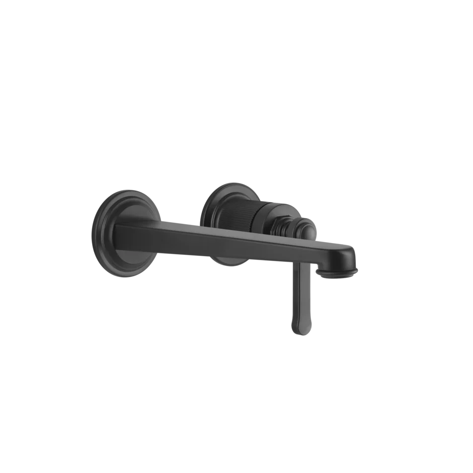 Gessi Venti20 rubinetto lavabo a parete con bocca media 65089 + 63397