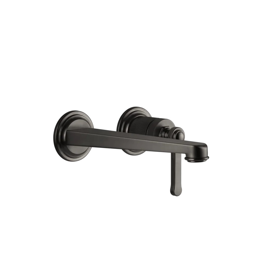 Gessi Venti20 rubinetto lavabo a parete con bocca media 65089 + 63397