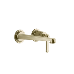 Gessi Venti20 rubinetto lavabo a parete con bocca media 65089 + 63397