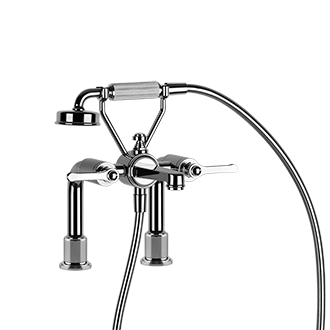 Gessi Venti20 rubinetto vasca da bagno 2 fori 65115