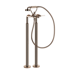 Gessi Venti20 robinet de baignoire sur pied avec douchette 65128 + 65099