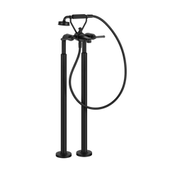 Gessi Venti20 robinet de baignoire sur pied avec douchette 65128 + 65099