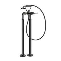 Gessi Venti20 robinet de baignoire sur pied avec douchette 65128 + 65099