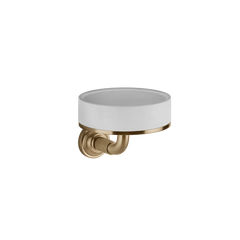 Gessi Venti20 porte-savon blanc en pierre frittée 65401