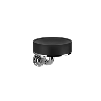 Gessi Venti20 porta sapone nero in Pietra sinterizzata 65402