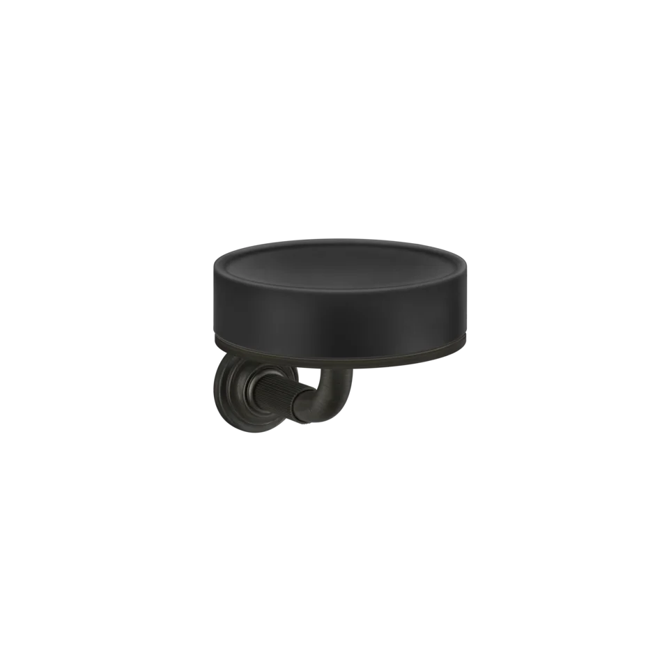 Gessi Venti20 porte-savon noir en pierre frittée 65402