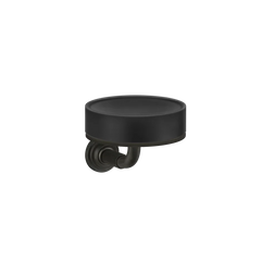 Gessi Venti20 porte-savon noir en pierre frittée 65402