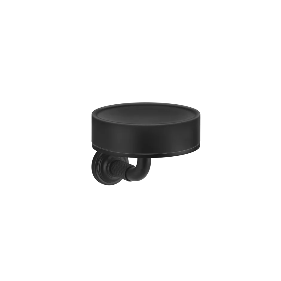 Gessi Venti20 porte-savon noir en pierre frittée 65402