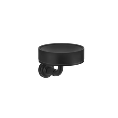 Gessi Venti20 porte-savon noir en pierre frittée 65402