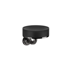 Gessi Venti20 porte-savon noir en pierre frittée 65402