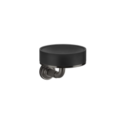 Gessi Venti20 porte-savon noir en pierre frittée 65402