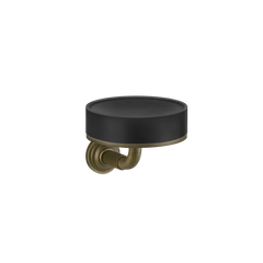 Gessi Venti20 porte-savon noir en pierre frittée 65402