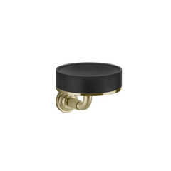 Gessi Venti20 porte-savon noir en pierre frittée 65402