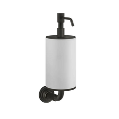 Gessi Venti20 distributeur de savon blanc en pierre frittée 65413