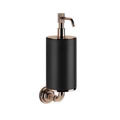 Gessi Venti20 distributeur de savon noir en pierre frittée 65414