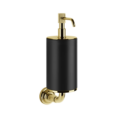 Gessi Venti20 distributeur de savon noir en pierre frittée 65414