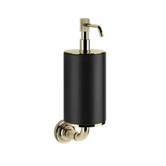 Gessi Venti20 distributeur de savon noir en pierre frittée 65414
