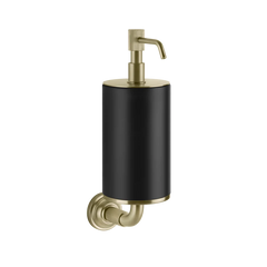 Gessi Venti20 distributeur de savon noir en pierre frittée 65414