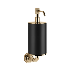 Gessi Venti20 distributeur de savon noir en pierre frittée 65414