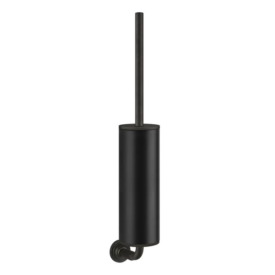 Gessi Venti20 porte-balai WC noir en pierre frittée 65420