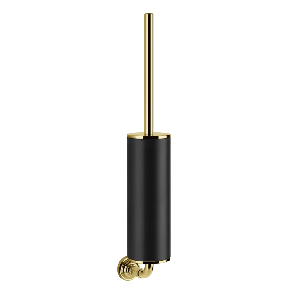 Gessi Venti20 porte-balai WC noir en pierre frittée 65420